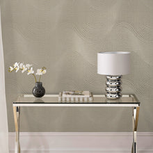 145905 Luxe Lucia Natural Wallpaper by Next