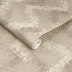 145908 Luxe Dimora Natural Wallpaper by Next