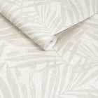 145910 Luxe Palmetta Ivory Wallpaper by Next