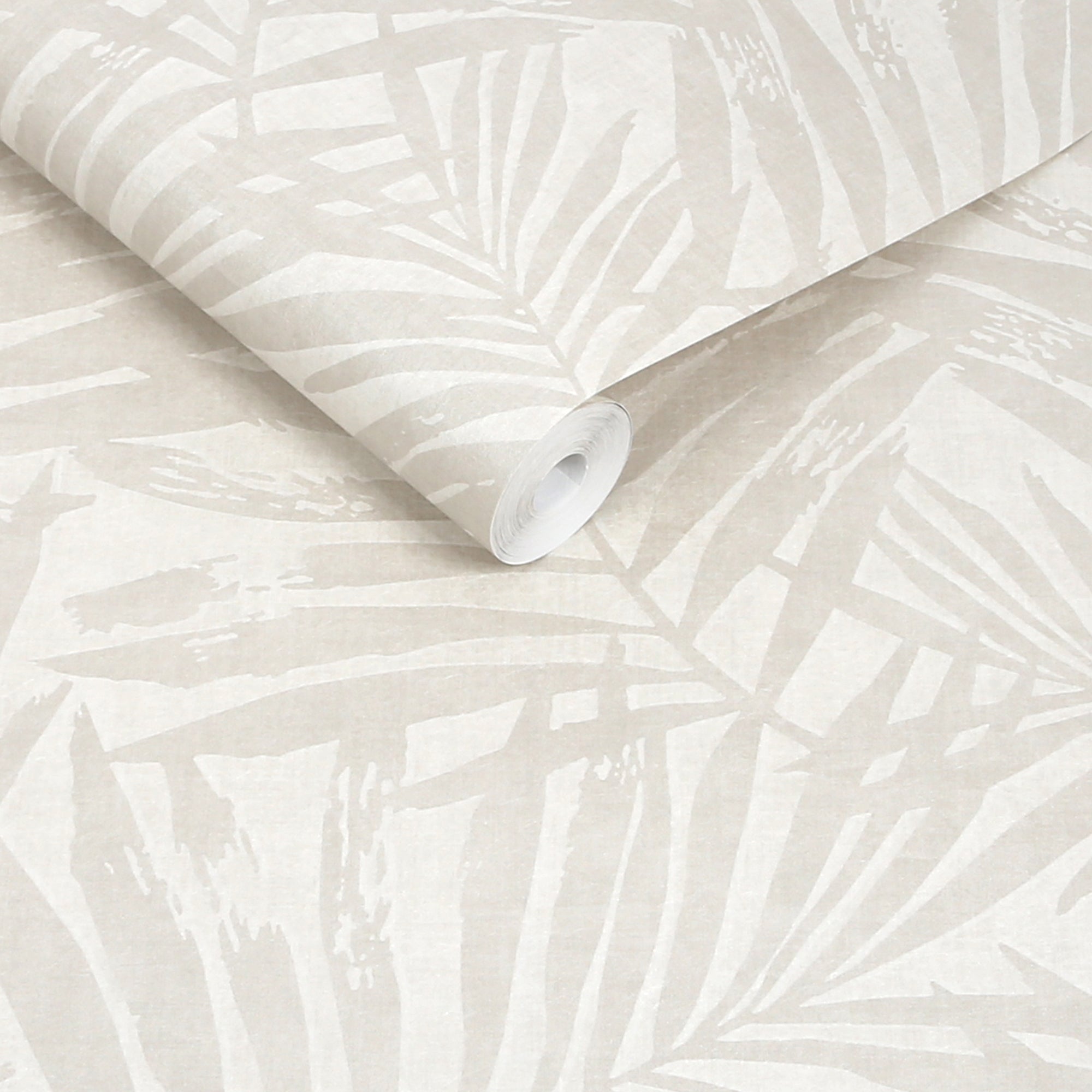 145910 Luxe Palmetta Ivory Wallpaper by Next