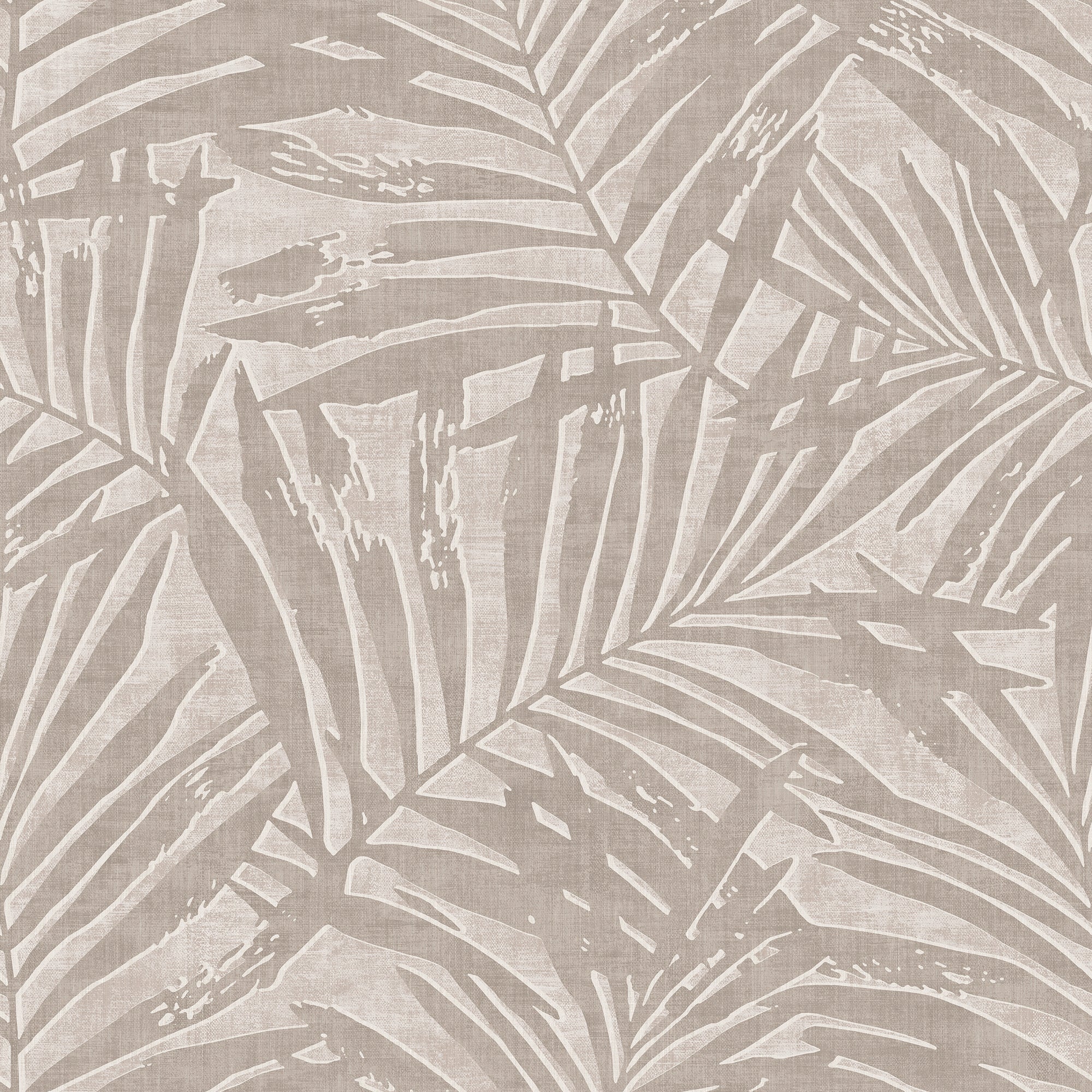 145911 Luxe Palmetta Putty Wallpaper by Next
