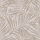 Luxe Palmetta Putty Wallpaper by Next