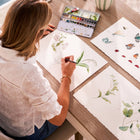 146830 Wild Floral Langham White Langham Whiite Wallpaper by Sophie Allport