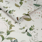 146830 Wild Floral Langham White Langham Whiite Wallpaper by Sophie Allport