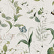 Wild Floral Langham White Langham Whiite Sophie Allport SS26 Wallpaper by Sophie Allport