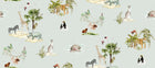 146833 Animals of the World Misty Blue Wallpaper by Sophie Allport