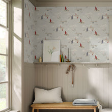 146835 Coastal Boats Cottesmore Sky Wallpaper by Sophie Allport