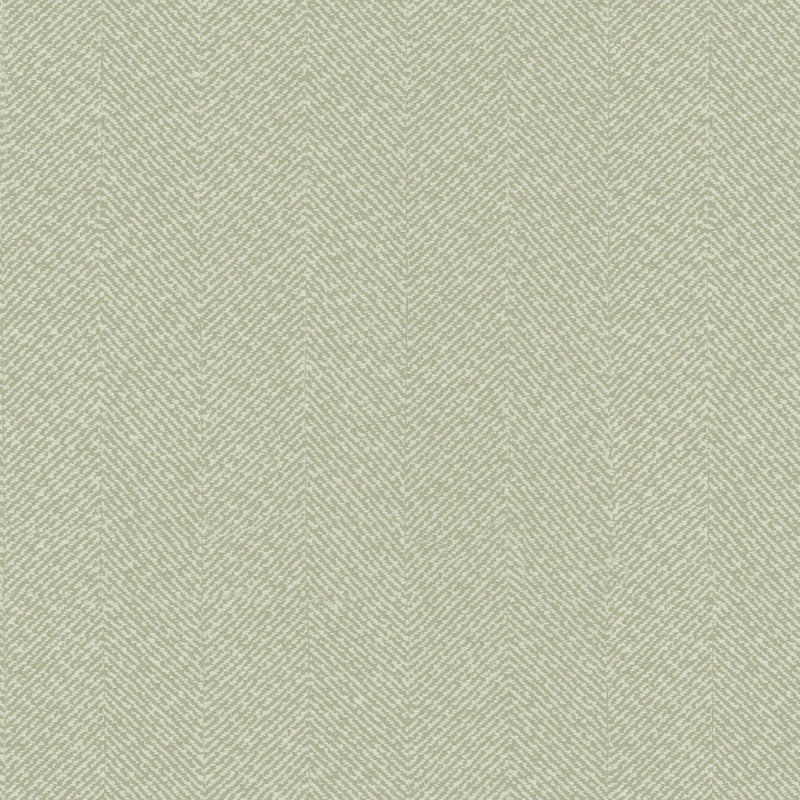 146837 Herringbone Texture Mossbank Green Wallpaper by Sophie Allport
