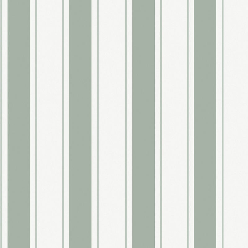 146843 Oundle Stripe Morning Fog Wallpaper by Sophie Allport