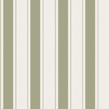 146844 Oundle Stripe Mossbank Green Wallpaper by Sophie Allport
