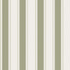 Oundle Stripe Mossbank Green Sophie Allport SS26 Wallpaper by Sophie Allport
