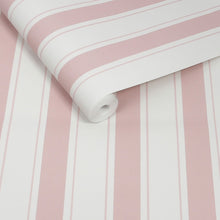 146846 Oundle Stripe Cottesmore Blush Wallpaper by Sophie Allport