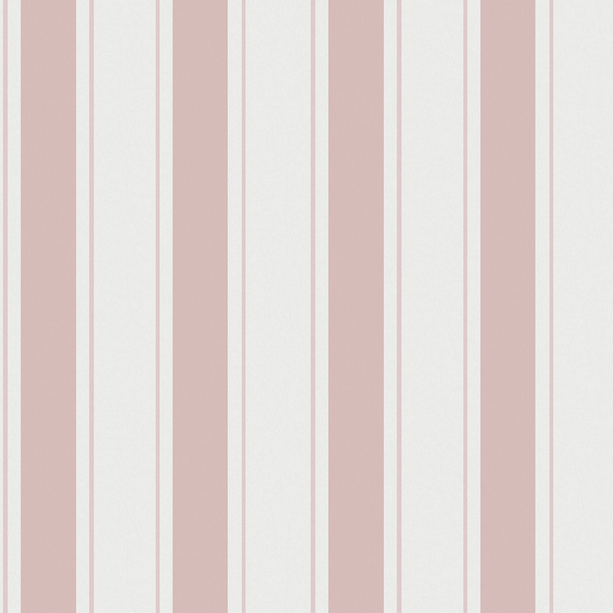 146846 Oundle Stripe Cottesmore Blush Wallpaper by Sophie Allport