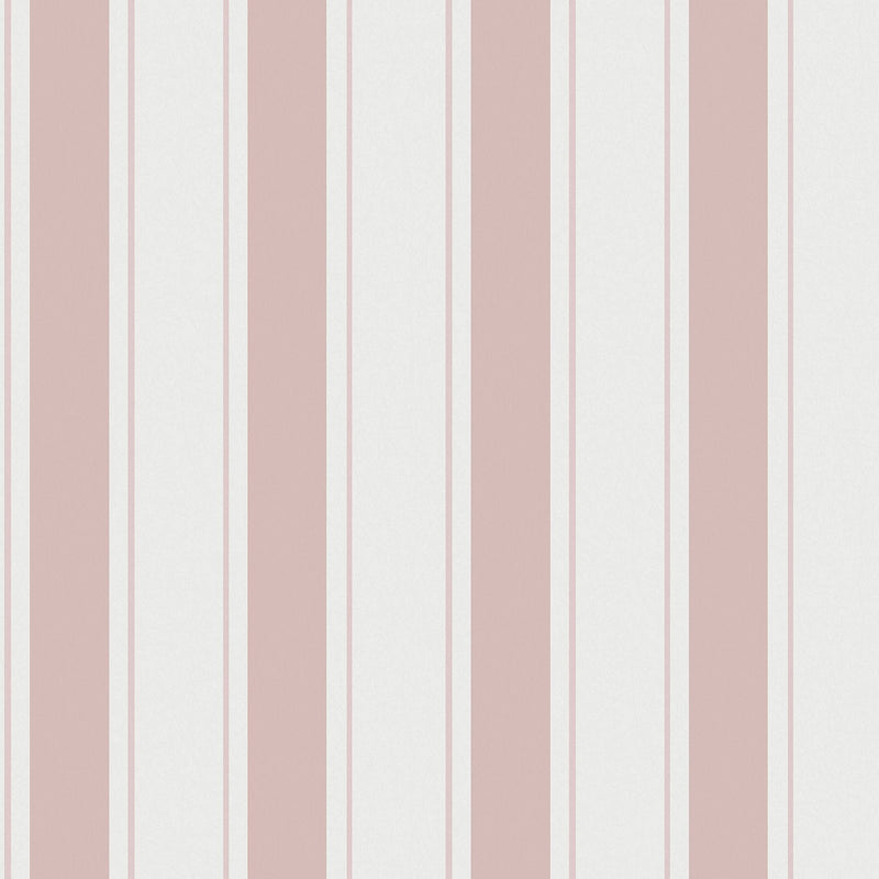 146846 Oundle Stripe Cottesmore Blush Wallpaper by Sophie Allport