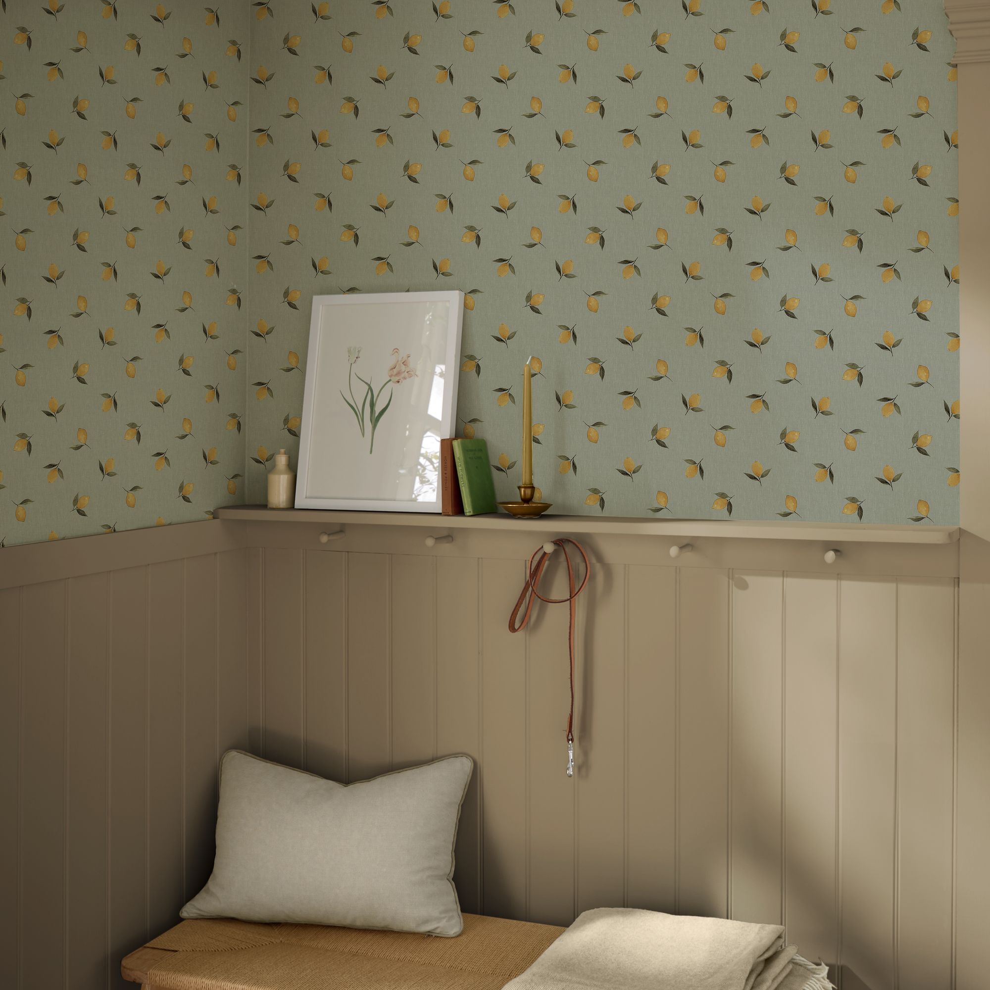 146847 Lemons Greenhouse Wallpaper by Sophie Allport