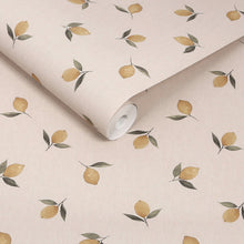 146848 Lemons Soft Linen Wallpaper by Sophie Allport