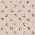 Lemons Soft Linen Sophie Allport SS26 Wallpaper by Sophie Allport