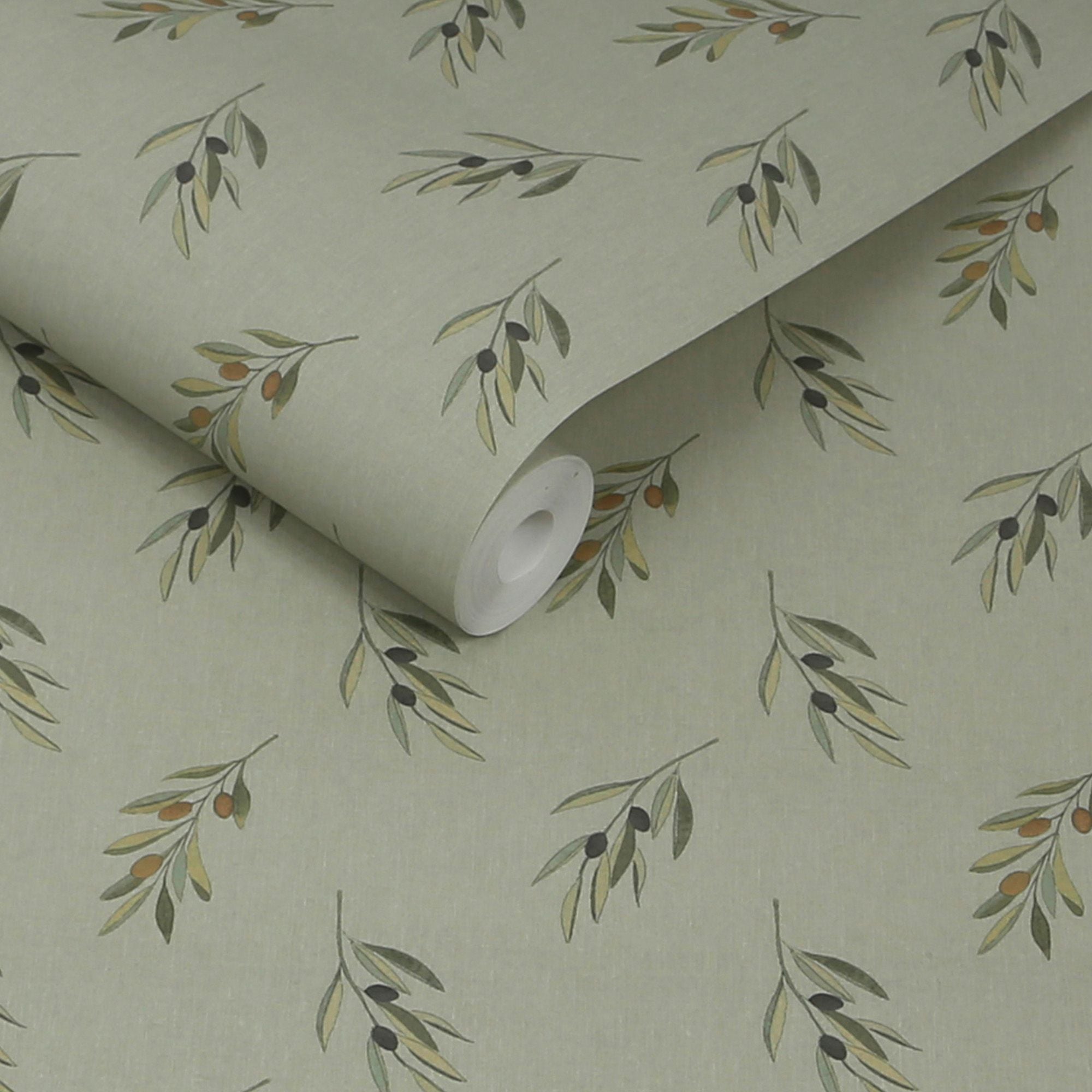 146849 Olive Branch Greenhouse Wallpaper by Sophie Allport