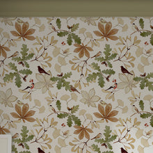 146852 Orchard Birds Warm Sand Wallpaper by Sophie Allport