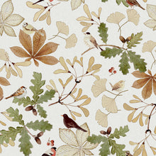 146852 Orchard Birds Warm Sand Wallpaper by Sophie Allport