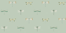 146856 Watercolour Dragonfly Pale Sprig Wallpaper by Sophie Allport