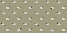 146859 Sheep Mossbank Green Wallpaper by Sophie Allport