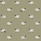 146859 Sheep Mossbank Green Wallpaper by Sophie Allport