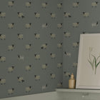 146860 Sheep Witham Blue Wallpaper by Sophie Allport