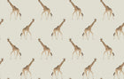 146862 Giraffe Off White Wallpaper by Sophie Allport