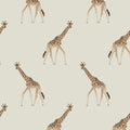 Giraffe Off White Sophie Allport SS26 Wallpaper by Sophie Allport