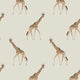Giraffe Off White Sophie Allport SS26 Wallpaper by Sophie Allport