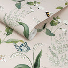 146864 Wild Floral Rutland Stone Wallpaper by Sophie Allport