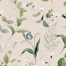 146864 Wild Floral Rutland Stone Wallpaper by Sophie Allport