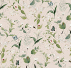 146864 Wild Floral Rutland Stone Wallpaper by Sophie Allport