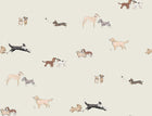 146866 Doggy Daycare Off White Off wWhite Wallpaper by Sophie Allport