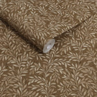 146875 Ditsy Leaf Ochre Next AW26 Wallpaper by Next