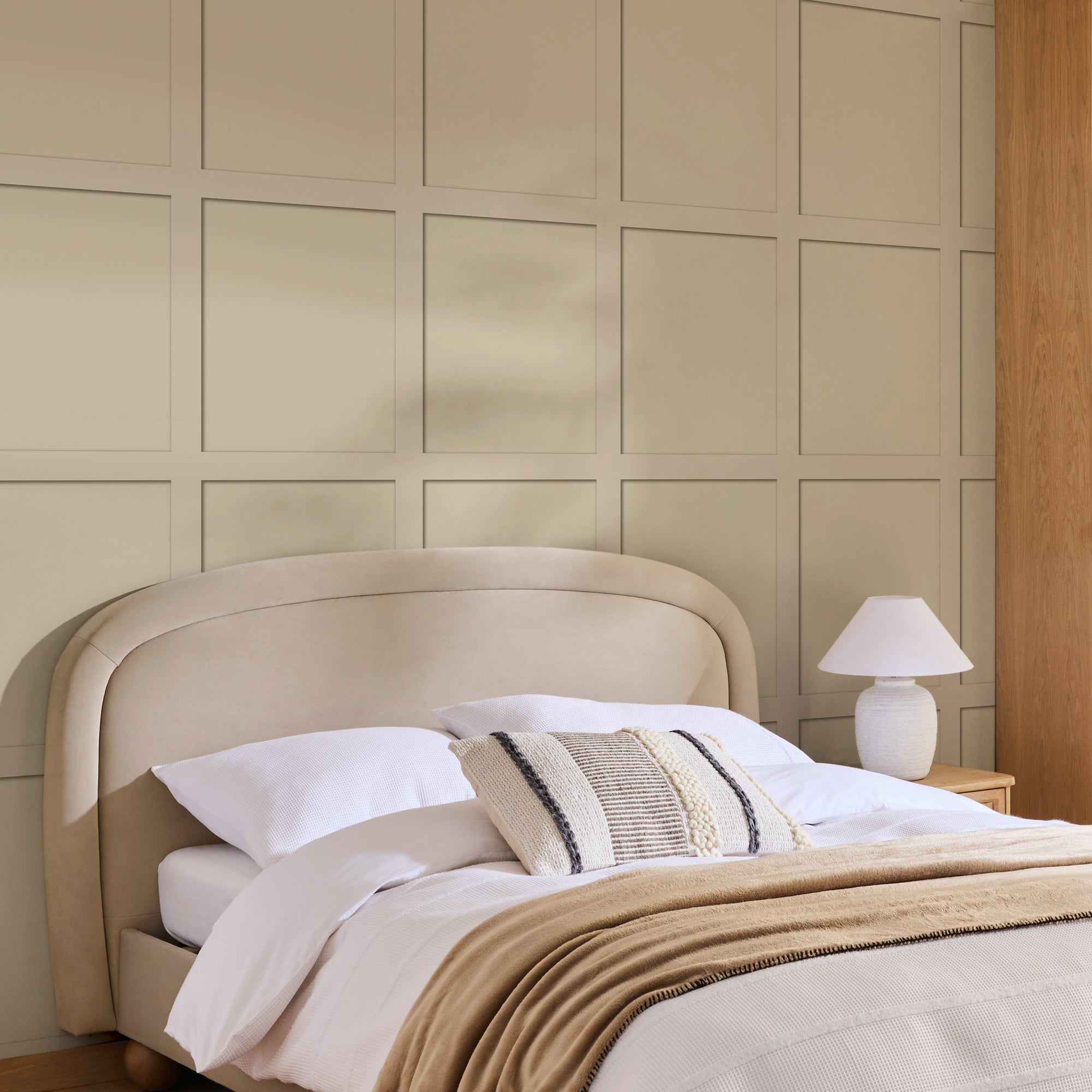 146876 Country Panel Cream Next AW26 Wallpaper by Next