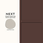146878 Country Panel Damson Next AW26 Wallpaper by Next