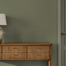 146879 Ticking Stripe Deep Green Next AW26 Wallpaper by Next