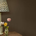 146880 Ticking Stripe Mocha Next AW26 Wallpaper by Next