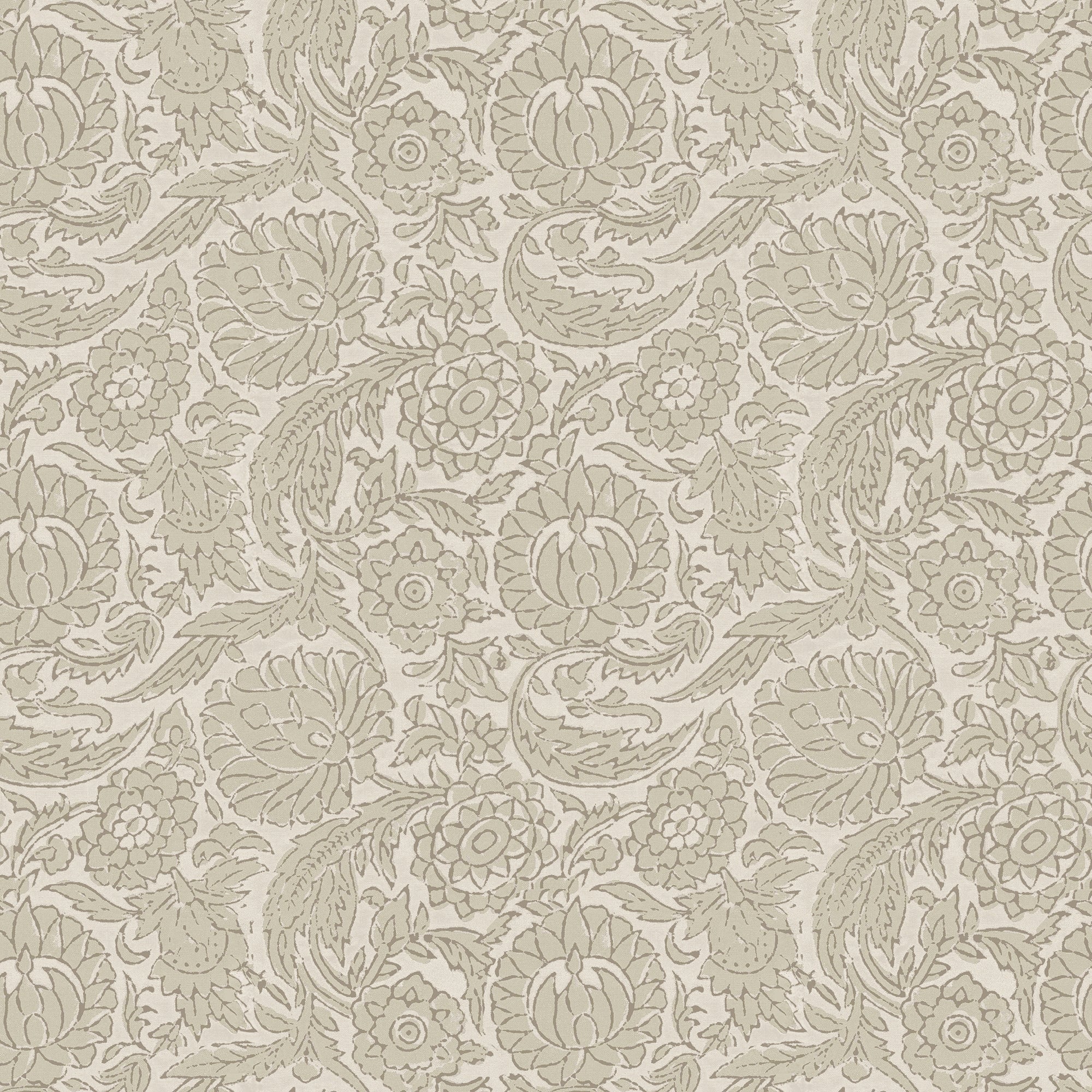 146881 Floral Woodblock Linen Next AW26 Wallpaper by Next