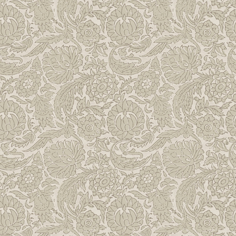 146881 Floral Woodblock Linen Next AW26 Wallpaper by Next