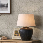 146882 Floral Woodblock Natural Next AW26 Wallpaper by Next