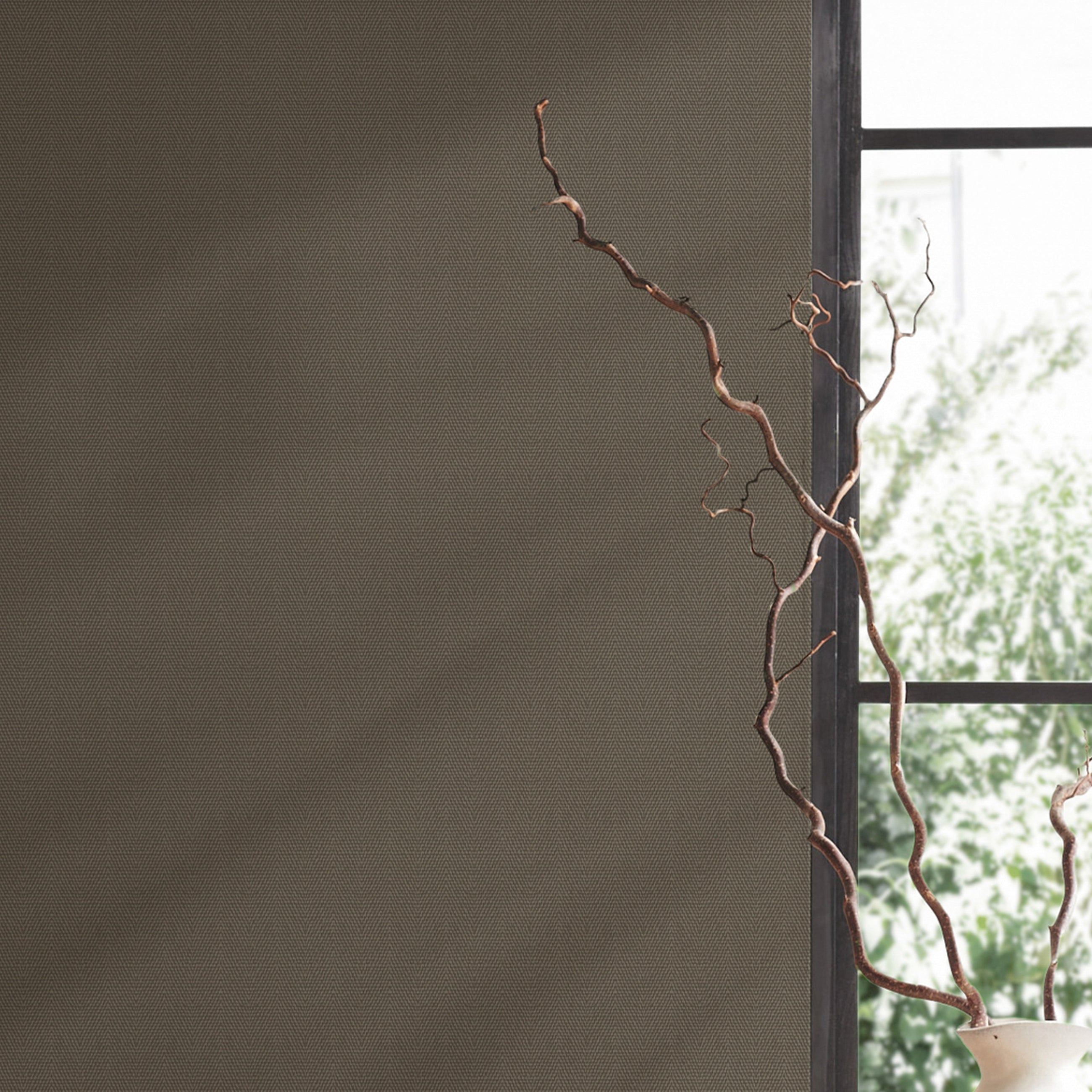 146883 Herringbone Mocha Next AW26 Wallpaper by Next