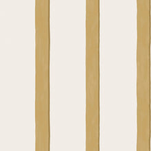 146888 Painted Stripe Ochre Next AW26 Wallpaper by Next