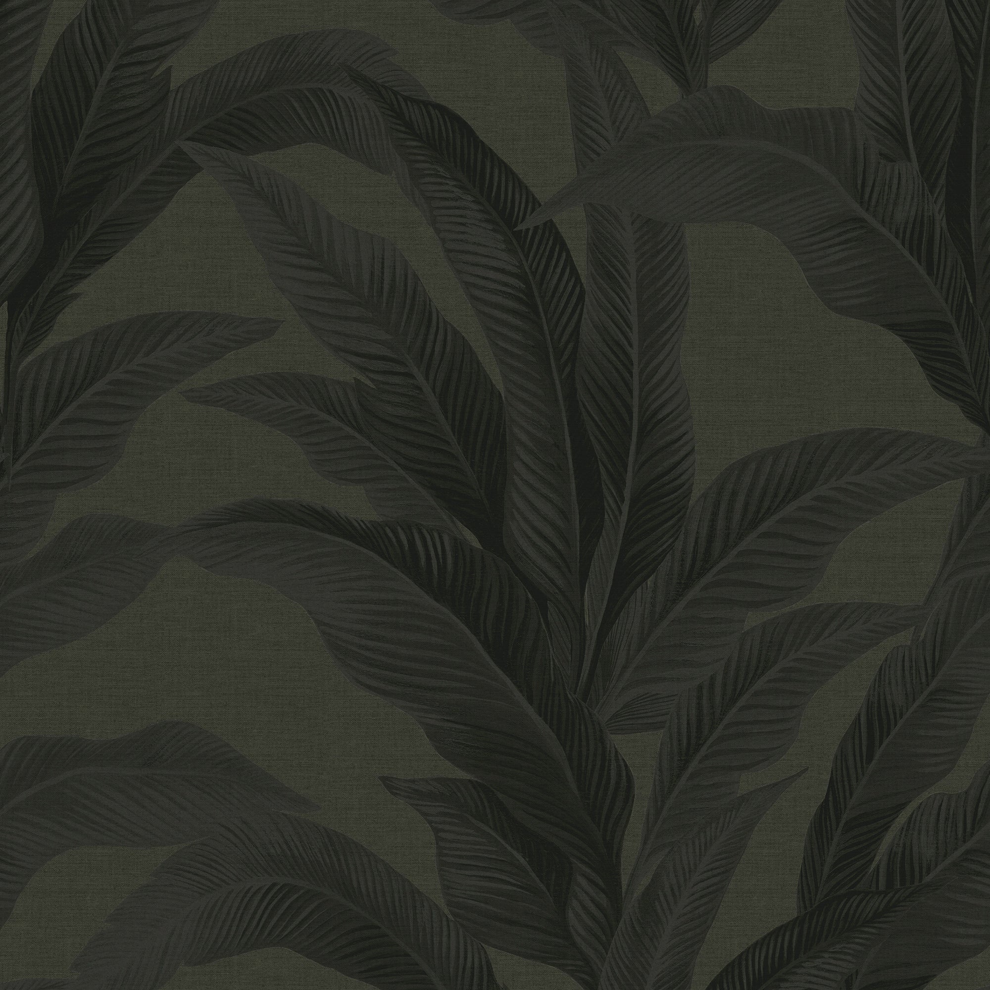 146890 Palm Print Deep Green Next AW26 Wallpaper by Next