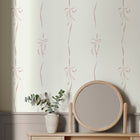 146892 Antoinette Bow Pink Next AW26 Wallpaper by Next