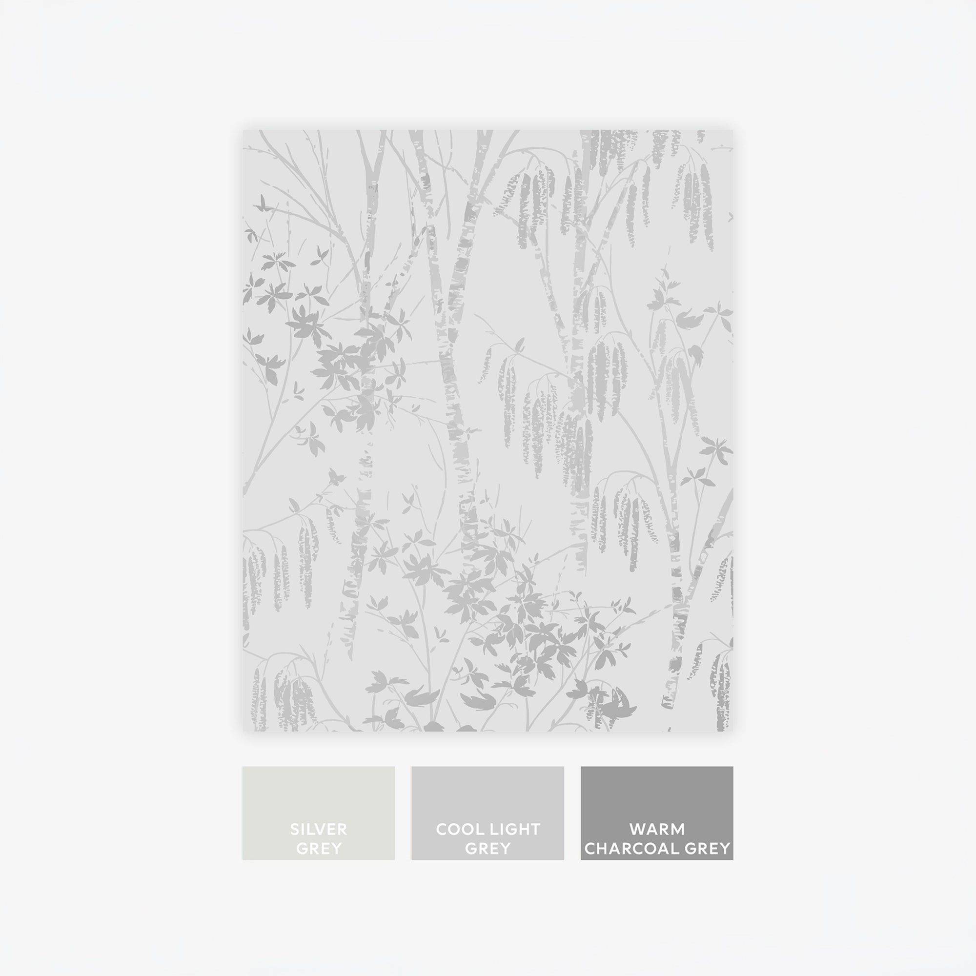146902 Fiorire Gilver Grey Next AW26 Wallpaper by Next