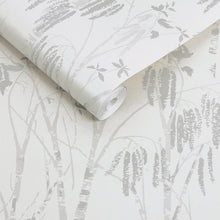 146902 Fiorire Gilver Grey Next AW26 Wallpaper by Next