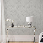 146902 Fiorire Gilver Grey Next AW26 Wallpaper by Next
